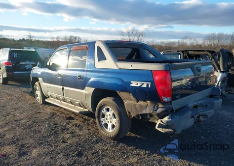 2002 Chevrolet Avalanche 1500 из США, поврежденный, VIN 3GNEK13T22G325105